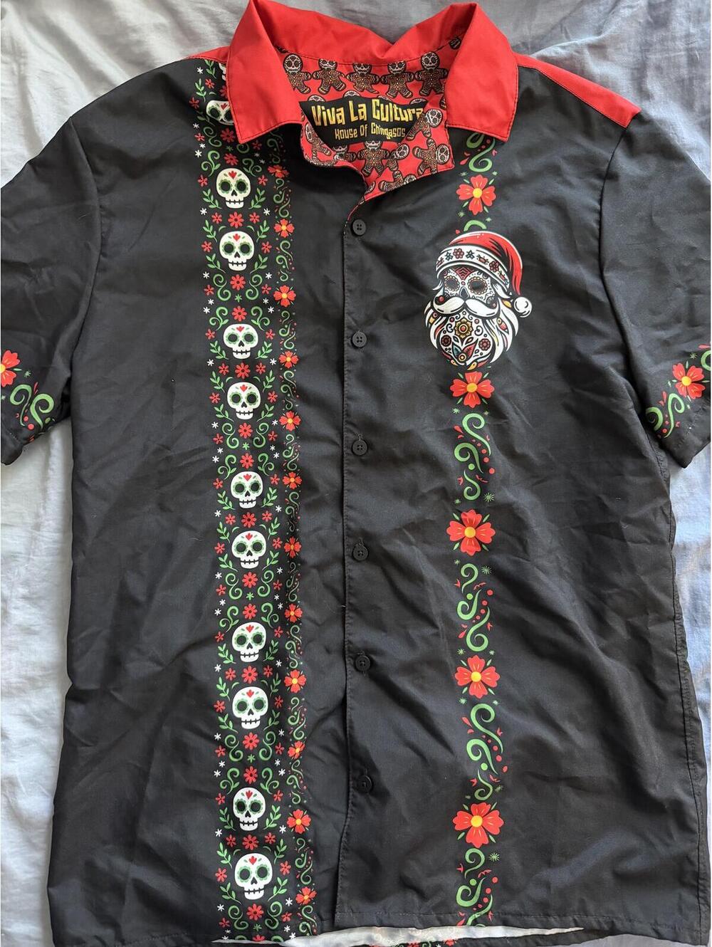House of Chingasos Viva La Cultura Shirt Men's Small